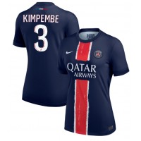 Camisa de Futebol Paris Saint-Germain Presnel Kimpembe #3 Equipamento Principal Mulheres 2024-25 Manga Curta